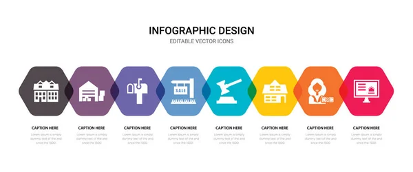 Web sitesi, alıcı, ev, açık artırma simgeler, basit bir set içerir suc