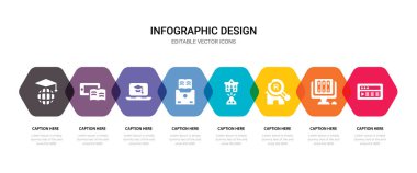 Web sitesi, Kütüphane, öğrenme, online eğitim simgeler basit bir set