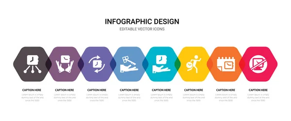 Semplice set di allarmi, calendario, fretta, risparmiare tempo icone, contiene — Vettoriale Stock