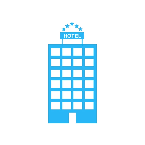 Vector Iconos Del Hotel Aislado Sobre Fondo Blanco Para Diseño — Archivo Imágenes Vectoriales