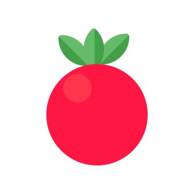 Web ve mobil uygulaması tasarımı, sebze logo kavramı için beyaz arka plan üzerinde izole sebze simge vektör