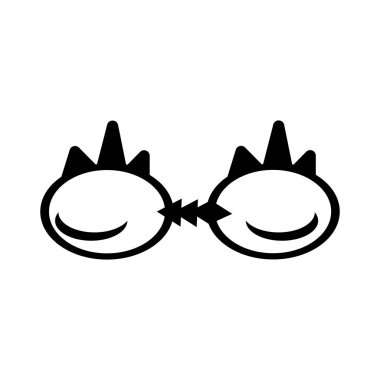 Okuma gözlük simge vektör web ve mobil uygulaması tasarımı, okuma gözlük logo kavramı için izole üzerinde beyaz arka plan