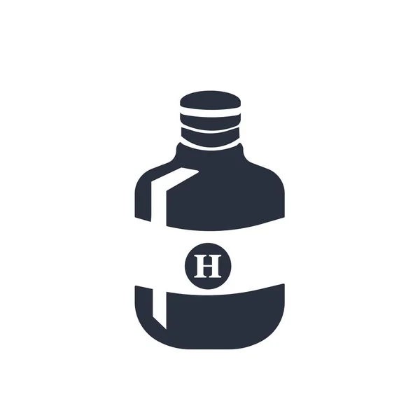 シロップ薬瓶アイコン ベクトル Web およびモバイル アプリの設計 シロップ薬ボトル ロゴのコンセプト ホワイト バック グラウンドの分離 — ストックベクタ
