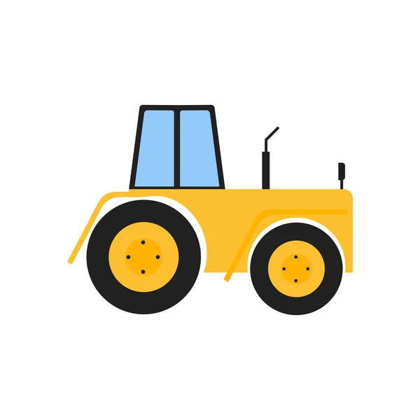 Traktor Ikona Vektor Izolovaných Bílém Pozadí Pro Váš Web Mobilní — Stockový vektor
