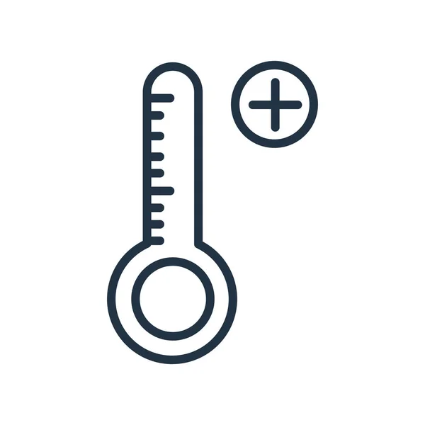 Θερμότητας Διάνυσμα Εικονίδιο Απομονωθεί Λευκό Φόντο Διαφανή Σημάδι Θερμότητας — Διανυσματικό Αρχείο