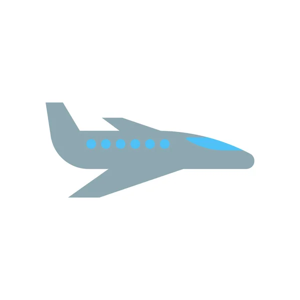 Vetor Ícone Avião Isolado Fundo Branco Para Seu Design Aplicativo — Vetor de Stock
