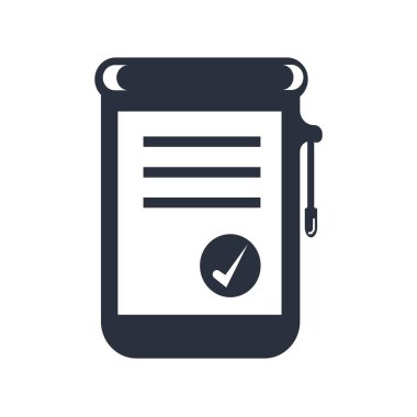 Panosu simgesi doğrulanmış sembolü vektör izole üzerinde beyaz arka plan web ve mobil uygulaması tasarım için pozitif, pozitif sembol bir pano logo kavramının doğrulanmadı