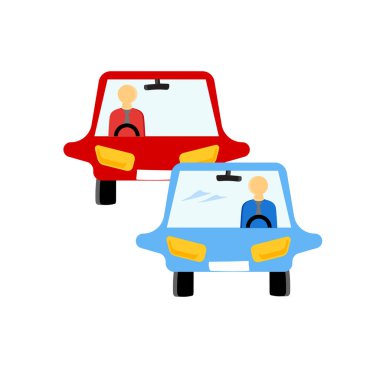 Rating simge vektör web ve mobil uygulaması tasarımı, Rating logo kavramı kişi için izole üzerinde beyaz arka plan