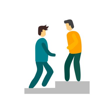 Beyaz arka plan üzerinde yardım şeffaf işareti izole yardım simge vektör