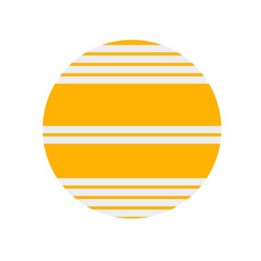 Web ve mobil uygulaması tasarımı, Venüs logo kavramı için beyaz arka plan üzerinde izole Venüs simge vektör