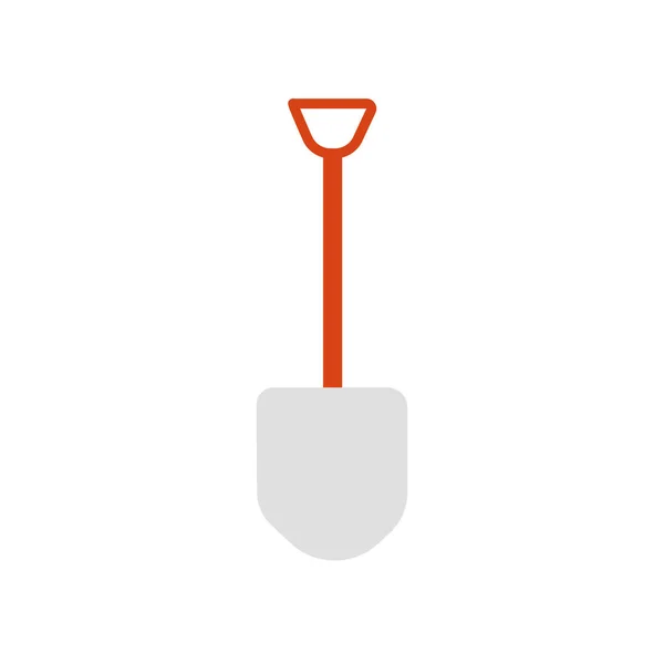 铲图标矢量隔离白色背景为您的 Web 和移动应用程序设计 铲徽标概念 — 图库矢量图片