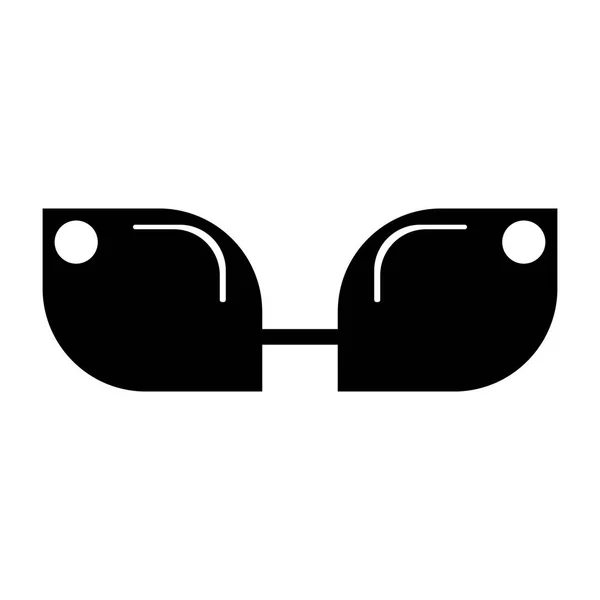 Brillen Symbolvektor Isoliert Auf Weißem Hintergrund Für Ihr Web Und — Stockvektor