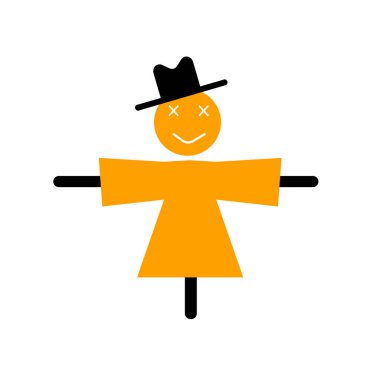 Web ve mobil uygulaması tasarımı, korkuluk logo kavramı için beyaz arka plan üzerinde izole korkuluk simge vektör