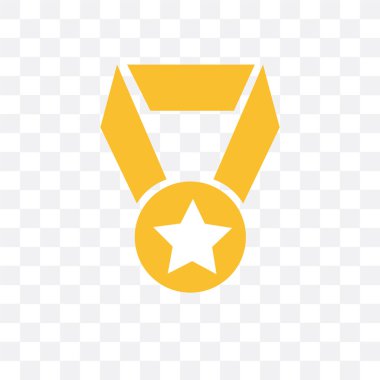 Saydam arka plan üzerinde Achi izole başarı vektör simgesi