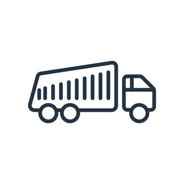 Beyaz arka plan üzerinde Damper işareti izole Damper simge vektör