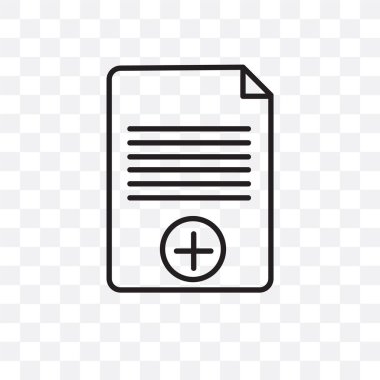 Saydam arka plan üzerinde Contrac izole sözleşme vektör simgesi