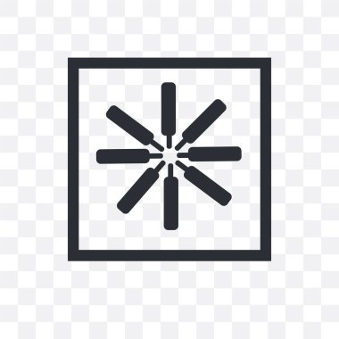 Saydam arka plan üzerinde ton C izole renk tonu daire vektör simgesi