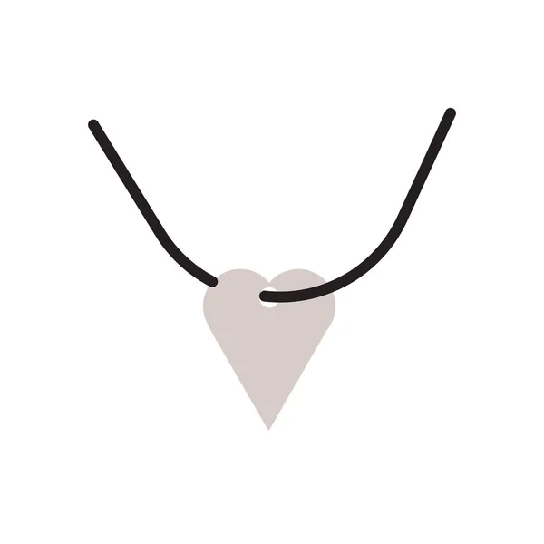 Collar icono vector aislado sobre fondo blanco, signo de collar — Archivo Imágenes Vectoriales