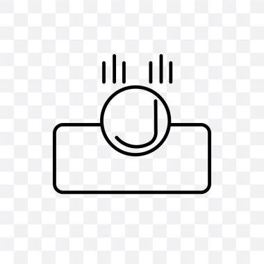 Saydam arka plan üzerinde Submerg izole vektör simge daldırın