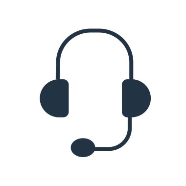 Beyaz arka plan üzerinde Custo izole müşteri hizmeti simge vektör