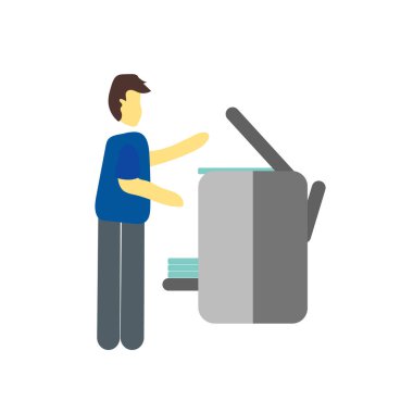 Beyaz arka plan üzerinde Xerox işareti izole Xerox simge vektör