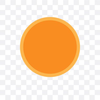 Saydam arka plan üzerinde güneş logosu des izole güneş vektör simgesi