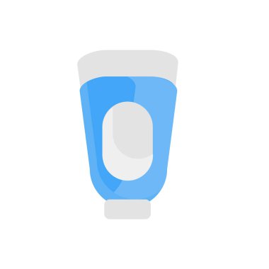 Beyaz arka plan üzerinde merhem işareti izole merhem simge vektör