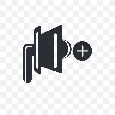 Saydam arka plan üzerinde Spe izole hoparlör sessiz vektör simgesi