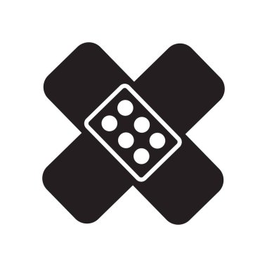 Beyaz arka plan üzerinde Grup yardım işareti izole bant yardım simge vektör