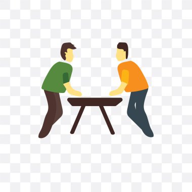 Saydam arka plan üzerinde T izole tablo futbol vektör simgesi