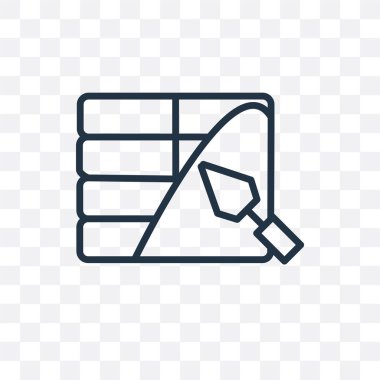 Saydam arka plan üzerinde Plast izole vektör simge sıvama