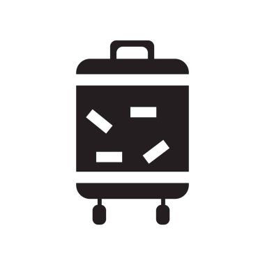 Beyaz arka plan üzerinde arabası işareti izole arabası simge vektör ,