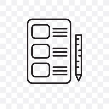 Saydam arka plan üzerinde Docume izole Belgeler vektör simgesi