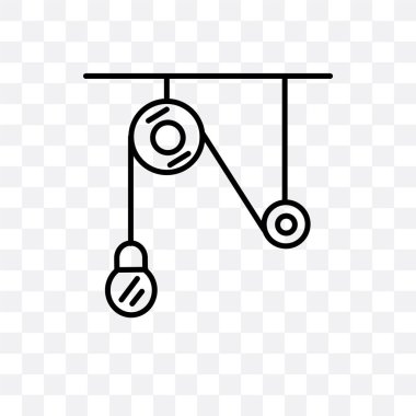 Saydam arka plan üzerinde kasnak lo izole kasnak vektör simgesi