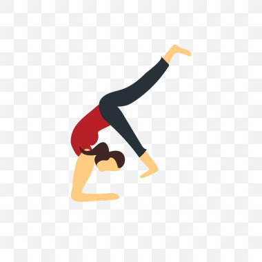 Saydam arka plan üzerinde Exercis izole egzersiz vektör simgesi