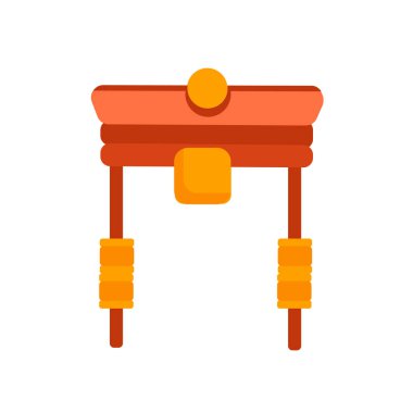 Beyaz arka plan üzerinde yakın kapı izole yakın kapı simge vektör 