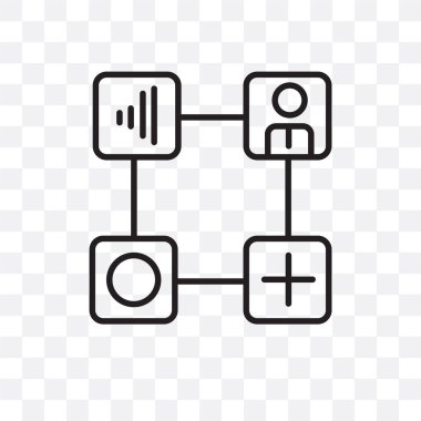 Saydam arka plan üzerinde ağ izole ağ vektör simgesi 