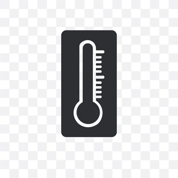 Θερμόμετρο εικόνα διάνυσμα απομονώνονται σε διαφανές φόντο, Ther — Διανυσματικό Αρχείο
