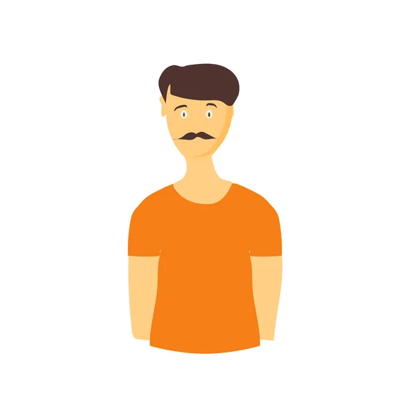 Hombre icono vector aislado sobre fondo blanco, Hombre signo, familia — Vector de stock