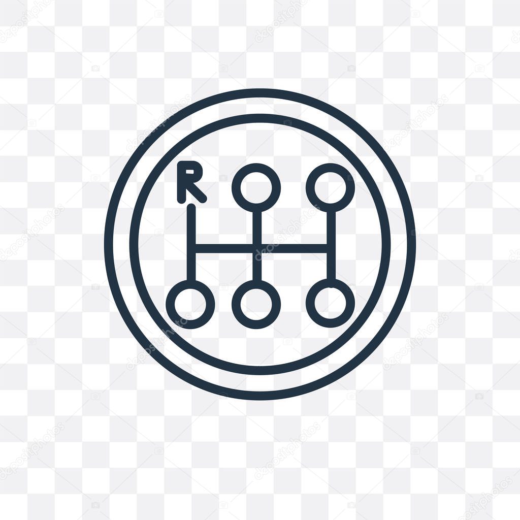 Shift vector icon isolated on transparent background, Shift logo concept