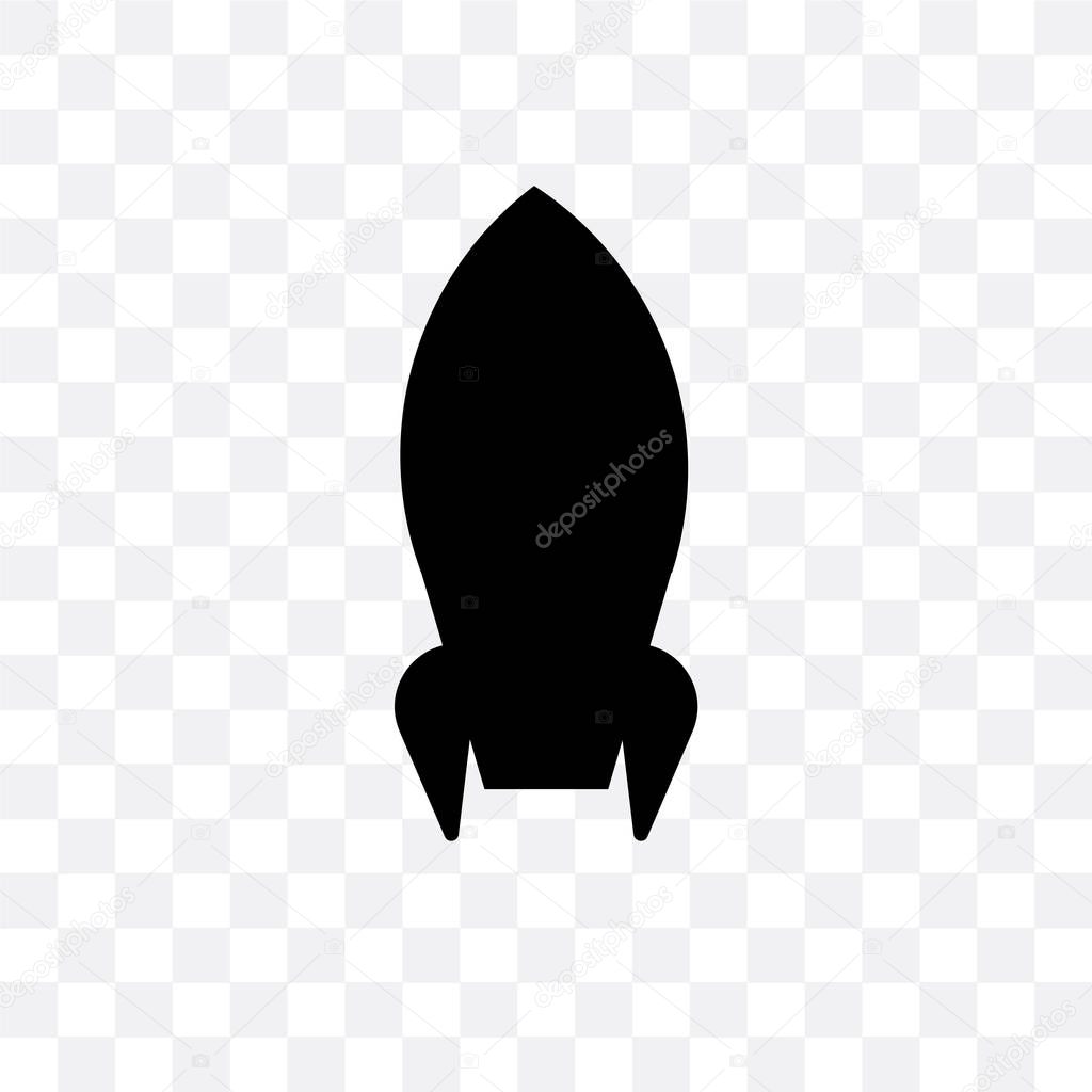 Launcher vector icon isolated on transparent background, Launcher logo concept