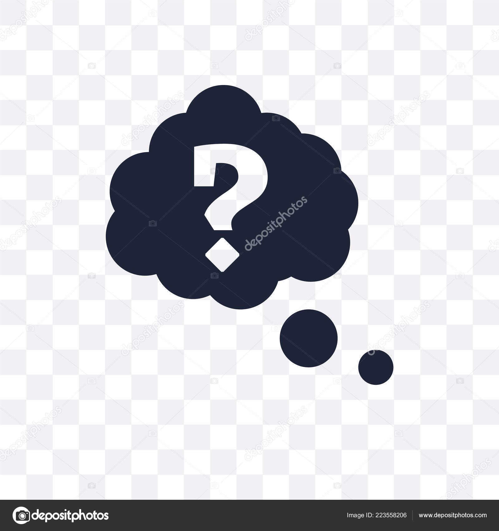 Pergunta Ícone Transparente Design Símbolo Pergunta Coleção Educação Vetor  de ©CoolVectorStock 223558206, image size:1600x1700