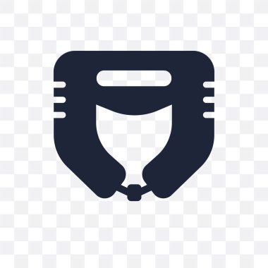 Şapkalar şeffaf simge. Başlık simge tasarım spor salonu ve fitness koleksiyonundan. Basit öğe vektör çizim şeffaf arka plan üzerinde.