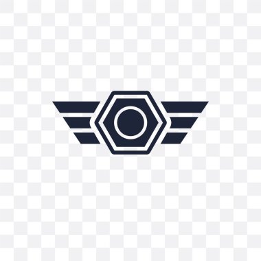 Insignia şeffaf simge. Insignia sembolü tasarım ordu Collection.