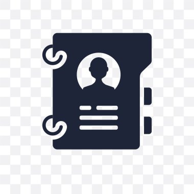 Profilleri şeffaf simge. İnsan kaynakları koleksiyonundan profilleri simgesi tasarım.