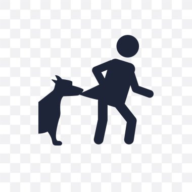 Isırık şeffaf simge. Isırık sembolü tasarım sigorta Collection.