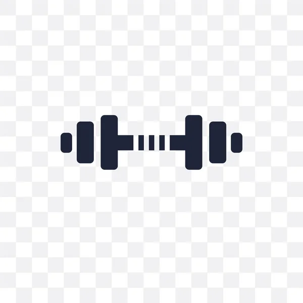 Gym Transparent Icon Gym Symbol Design Gym Fitness Collection Simple — Stock Vector