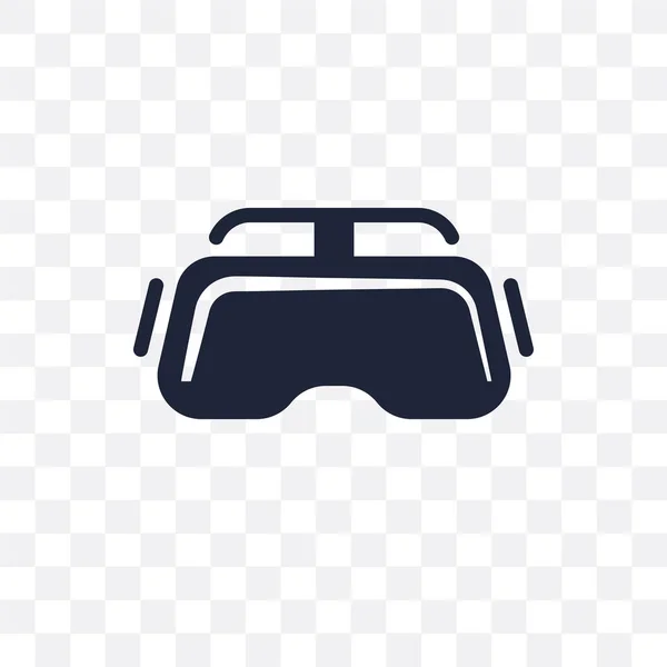 Oculus Rift Transparentes Symbol Oculus Rift Symboldesign Aus Zukünftiger Technologiesammlung — Stockvektor