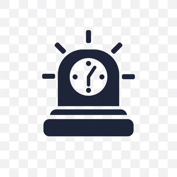Термінова Прозора Іконка Терміновий Дизайн Символів Колекції Time Managernet — стоковий вектор
