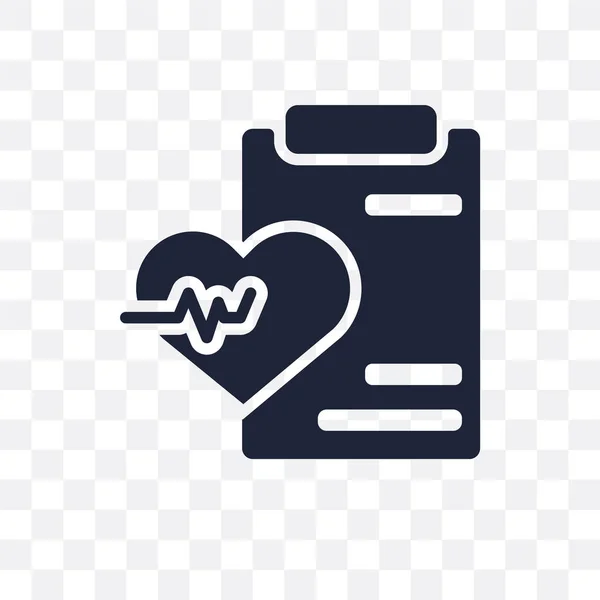 Icono Wellness Transparente Diseño Del Símbolo Wellness Colección Insurance — Vector de stock